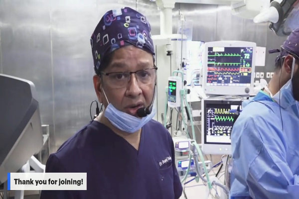 Robotic Retzius Sparing Prostatectomy